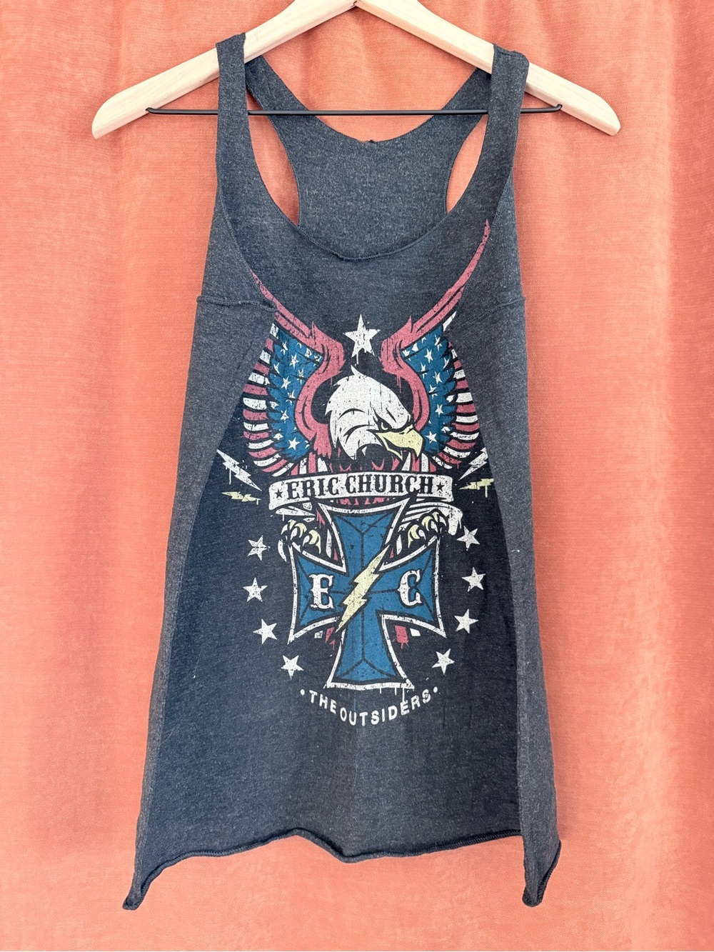 Eric Church- The Outsiders racer back tank